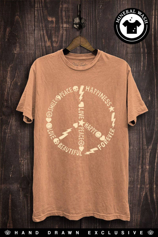 Peace Sign Graphic Tee