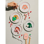Ugly Christmas Sweater Appetizer Plates