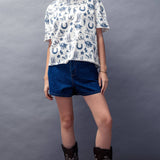 Western Graphic Print Graphic Tee