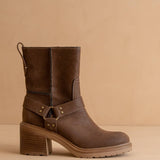 The Clyde | Coffee Ankle Boot
