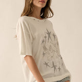 Stars And Doves Graphic Tee