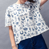 Western Graphic Print Graphic Tee