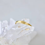 11:11 Stamped Ring