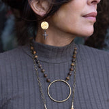 Full Circle Stone Stunner Necklace
