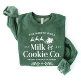 "THE NORTH POLE MILK AND COOKIE CO." Sweatshirt