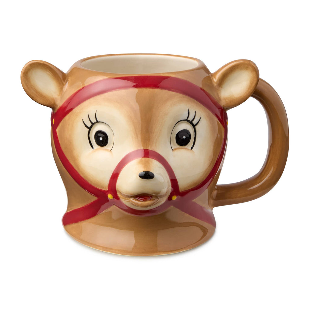 Santa's Retro Christmas Mug