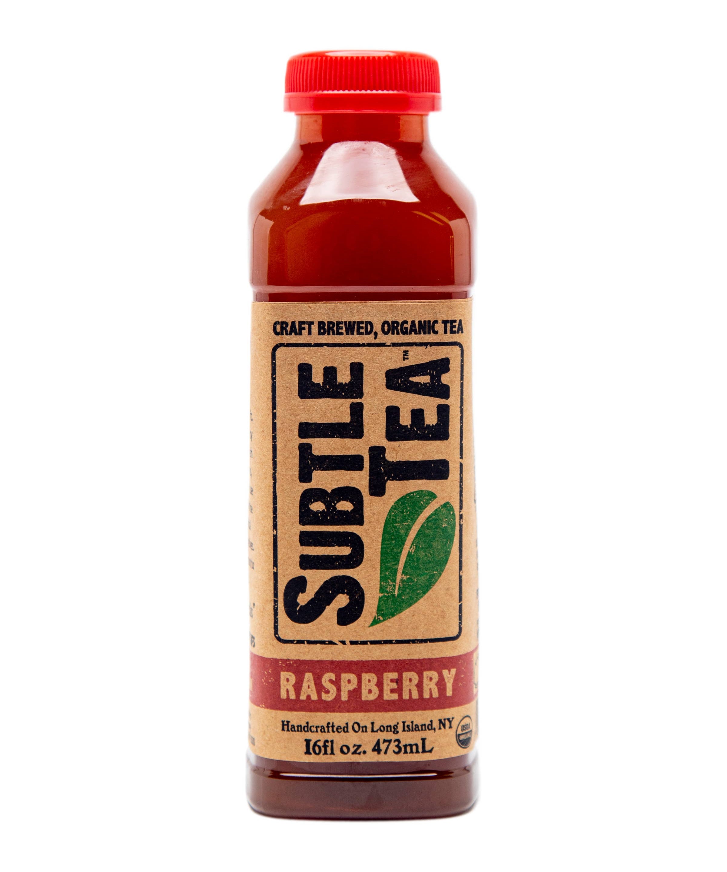 Subtle Tea Raspberry - 16 oz. - Case (12 Bottles)