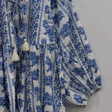 Striped Floral Printed Tunic
