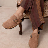 The Toni | Studded Buckle Clog