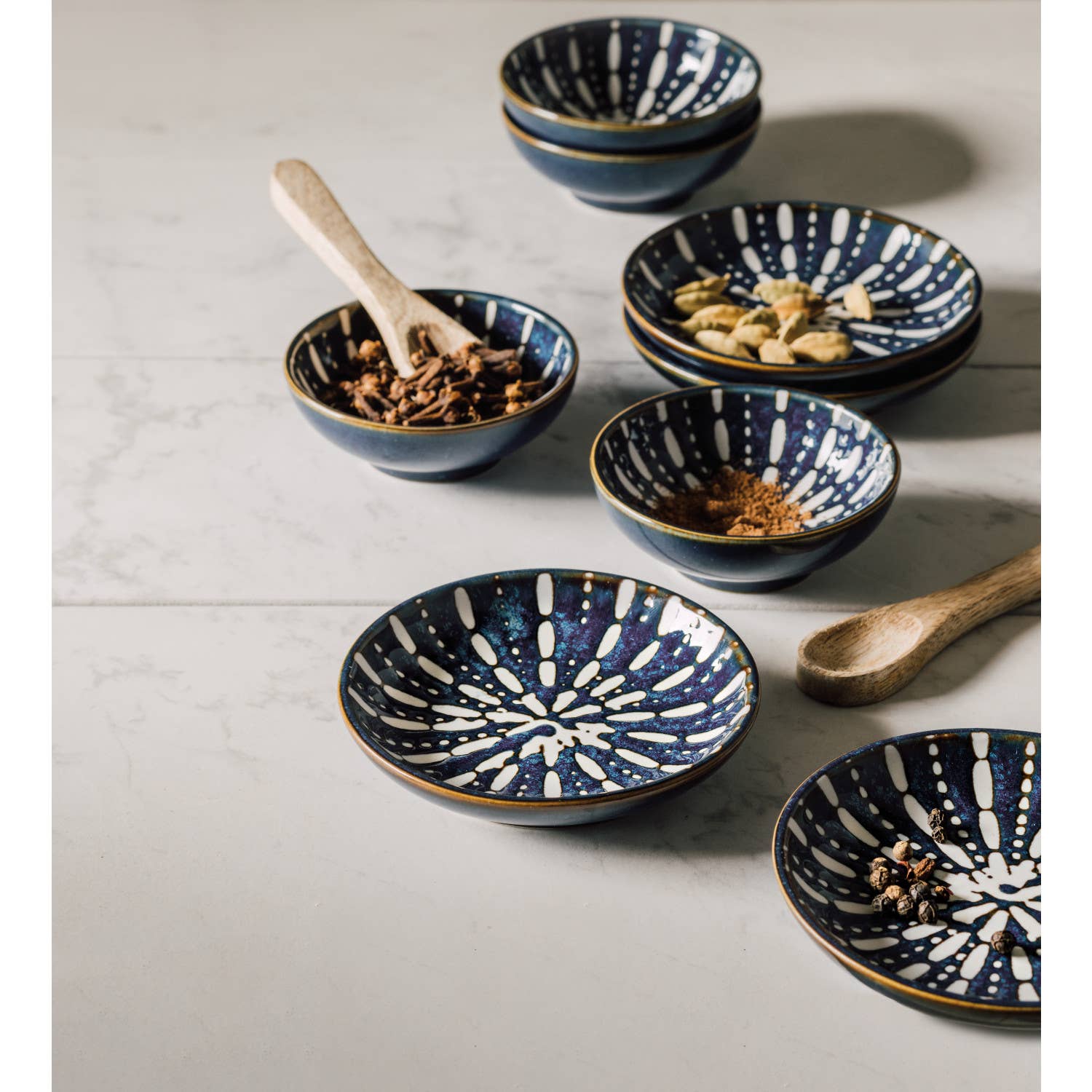 Pulse Pinch Bowls and Dipping Dishes -set of four
