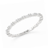 Clear Tiny Baguette Ring