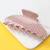 Polka Dot Hair Claw Clip | 40H1052