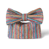 Bow straw handbag small bag clutch bag women's handbag