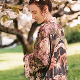 Make A Wish Pixie Duster Cropped Kimono w Wishbone Dandelion