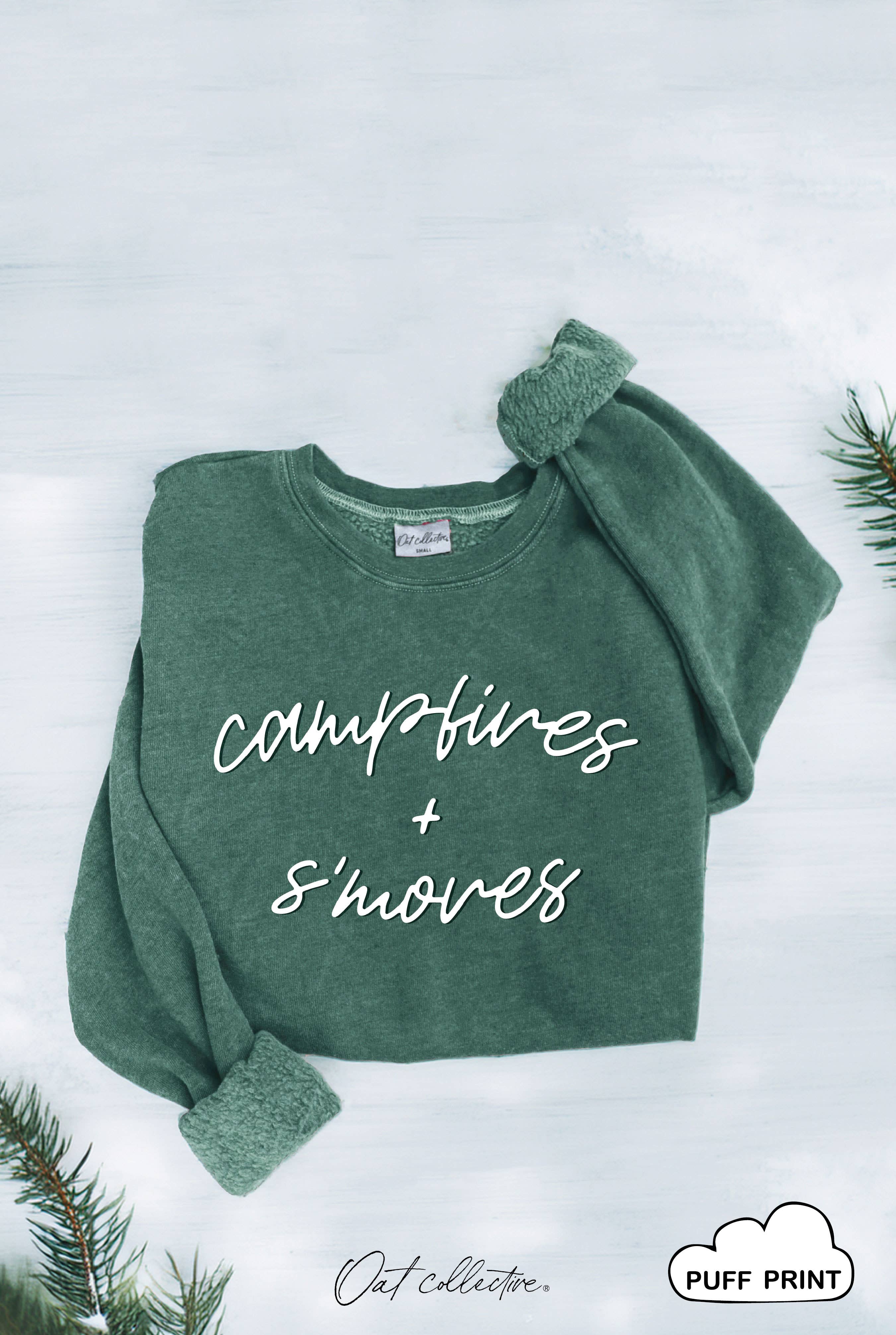 "CAMPFIRES AND S'MORES" Sweatshirt