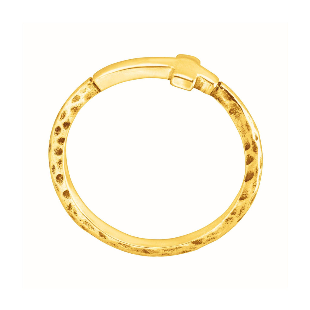 Silpada 'Simplex Cross' Textured Ring