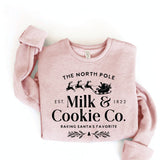 "THE NORTH POLE MILK AND COOKIE CO." Sweatshirt