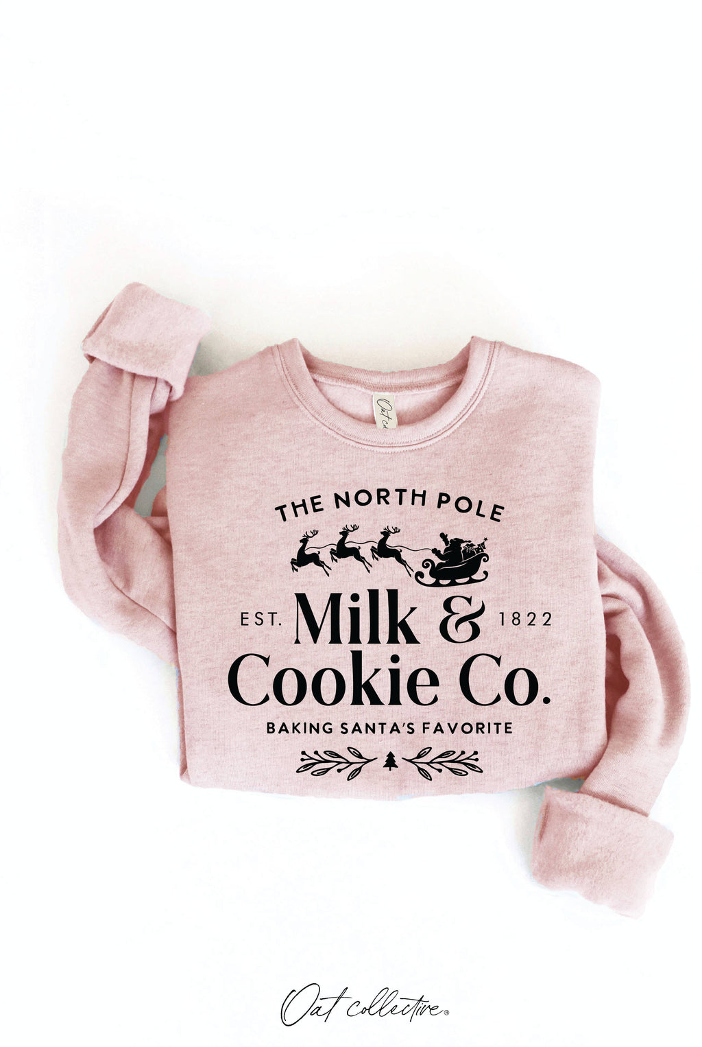 "THE NORTH POLE MILK AND COOKIE CO." Sweatshirt