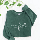 keep the faith crewneck