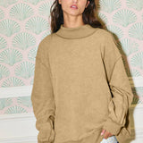 IT2594-3 | Vintage Wash Print Oversized Sweatshirt