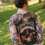 Make A Wish Pixie Duster Cropped Kimono w Wishbone Dandelion