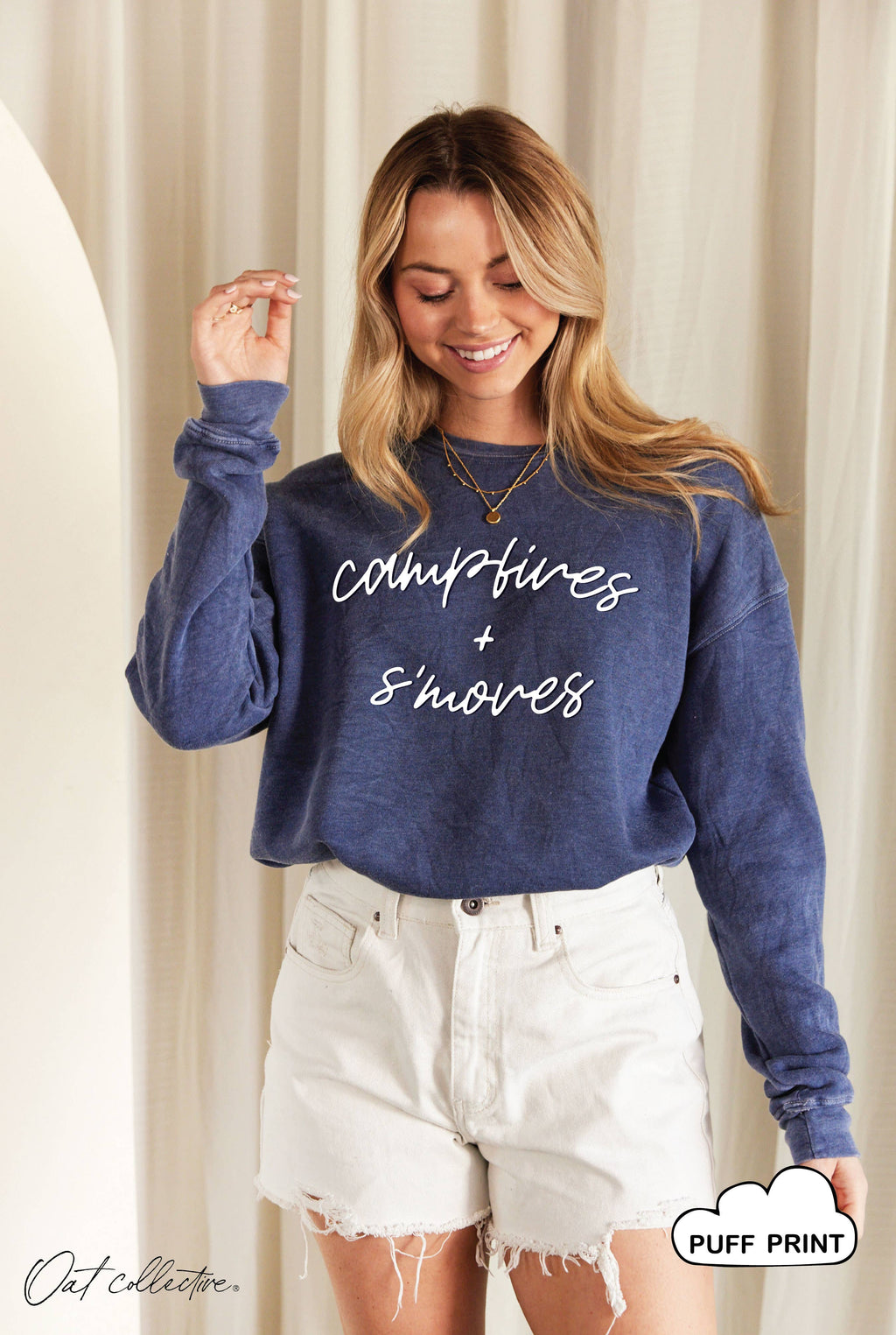 "CAMPFIRES AND S'MORES" Sweatshirt