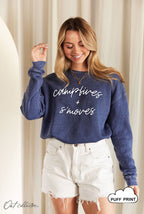 "CAMPFIRES AND S'MORES" Sweatshirt