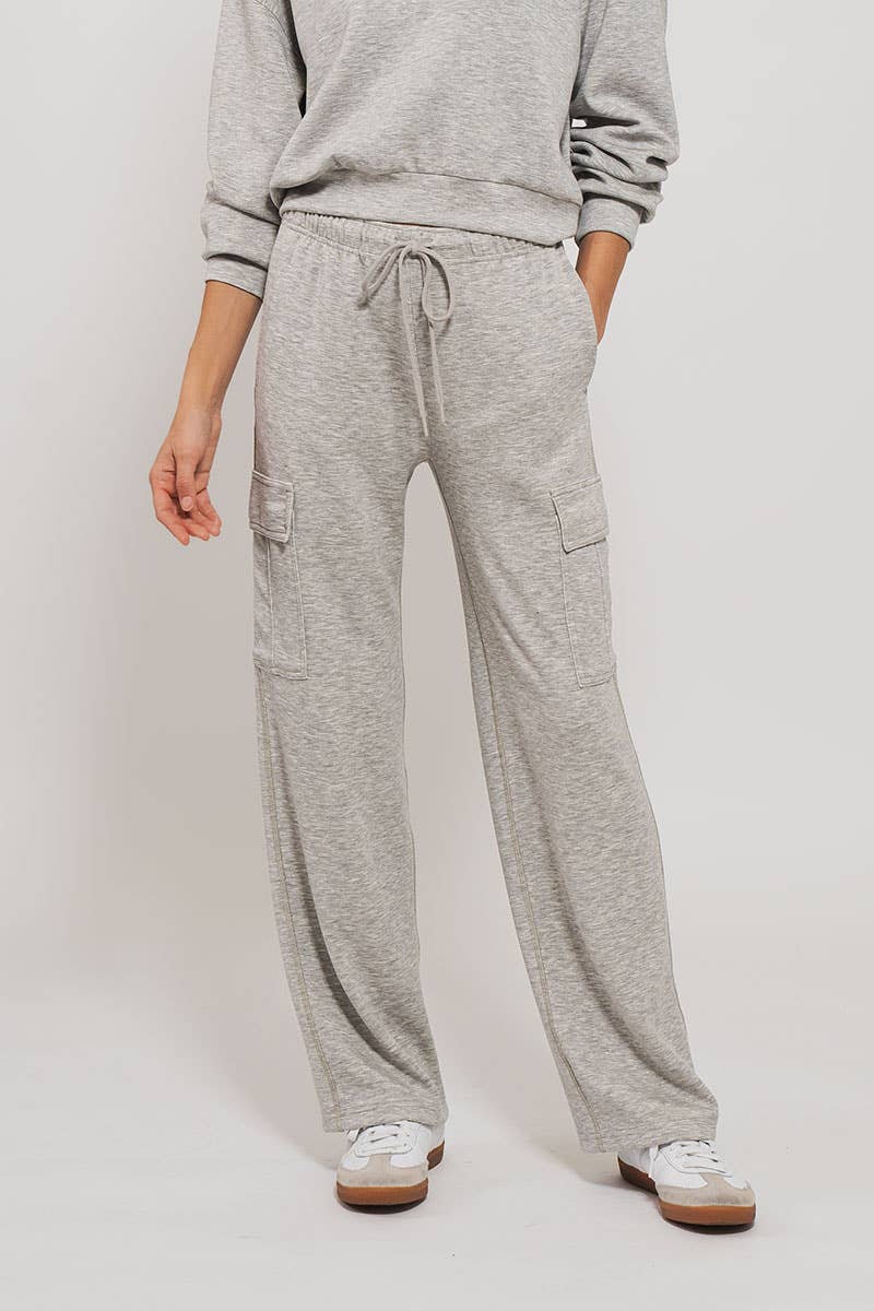 Relaxed Fit Cargo Sweatpants