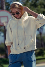 Vintage-Wash Hooded Sweatshirt