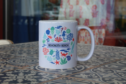 Coastal Ocean Life Mug