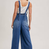 Denim Overall Jumpsuit