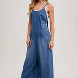 Denim Overall Jumpsuit