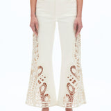 Lace Side Cut Jeans