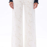 Embroidered Jeans