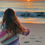 Rainbow Knitted Cardigan