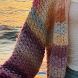 Rainbow Knitted Cardigan