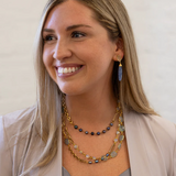 Gold Moonstone Necklace
