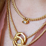 Stacked Circle Necklace