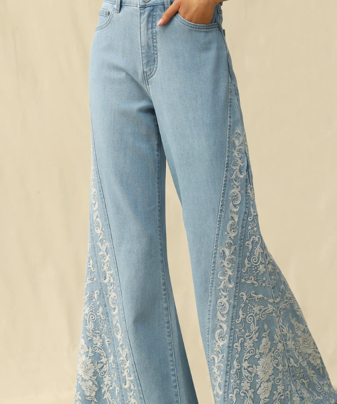 High Rise Flare Jeans