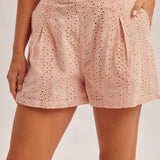 Eyelet Shorts