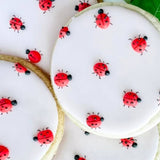 Lady Bug Printed Sugar Cookies