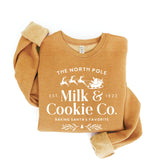 "THE NORTH POLE MILK AND COOKIE CO." Sweatshirt