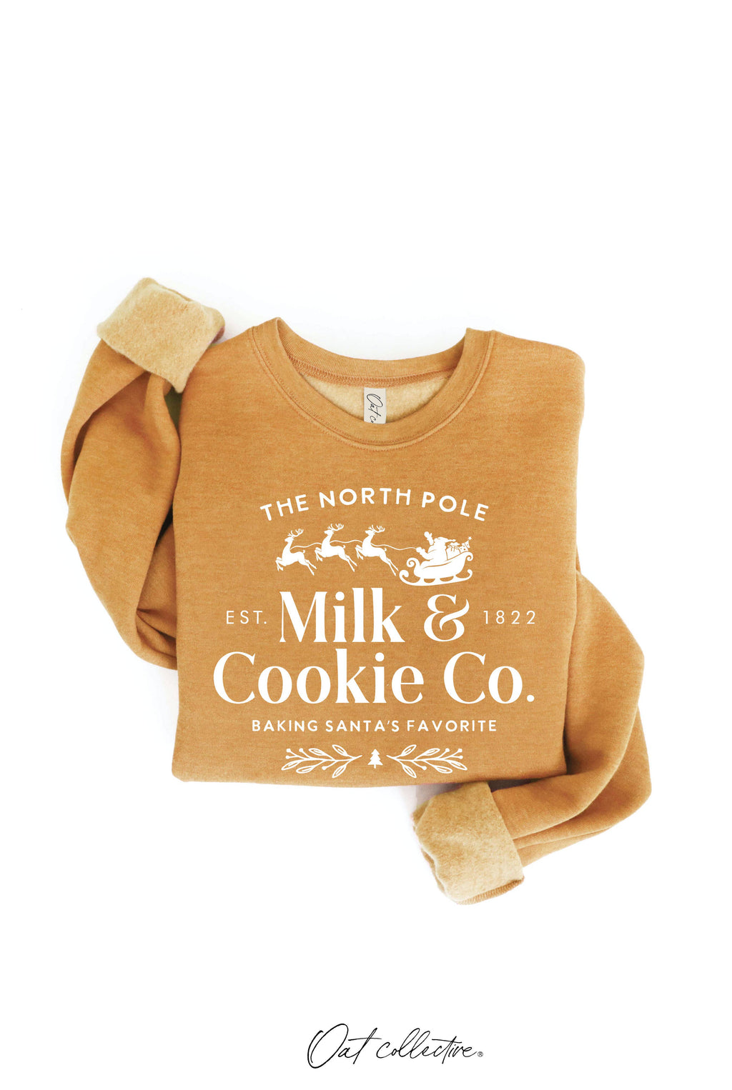 "THE NORTH POLE MILK AND COOKIE CO." Sweatshirt