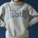 IT2594-JESUS | 'JESUS & GOD IS GOOD' Reversible Sweatshirt