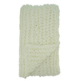 Vintage Style Chunky Knit Throw