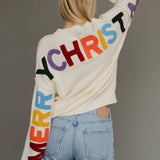 Ivory Merry Christmas Sweater