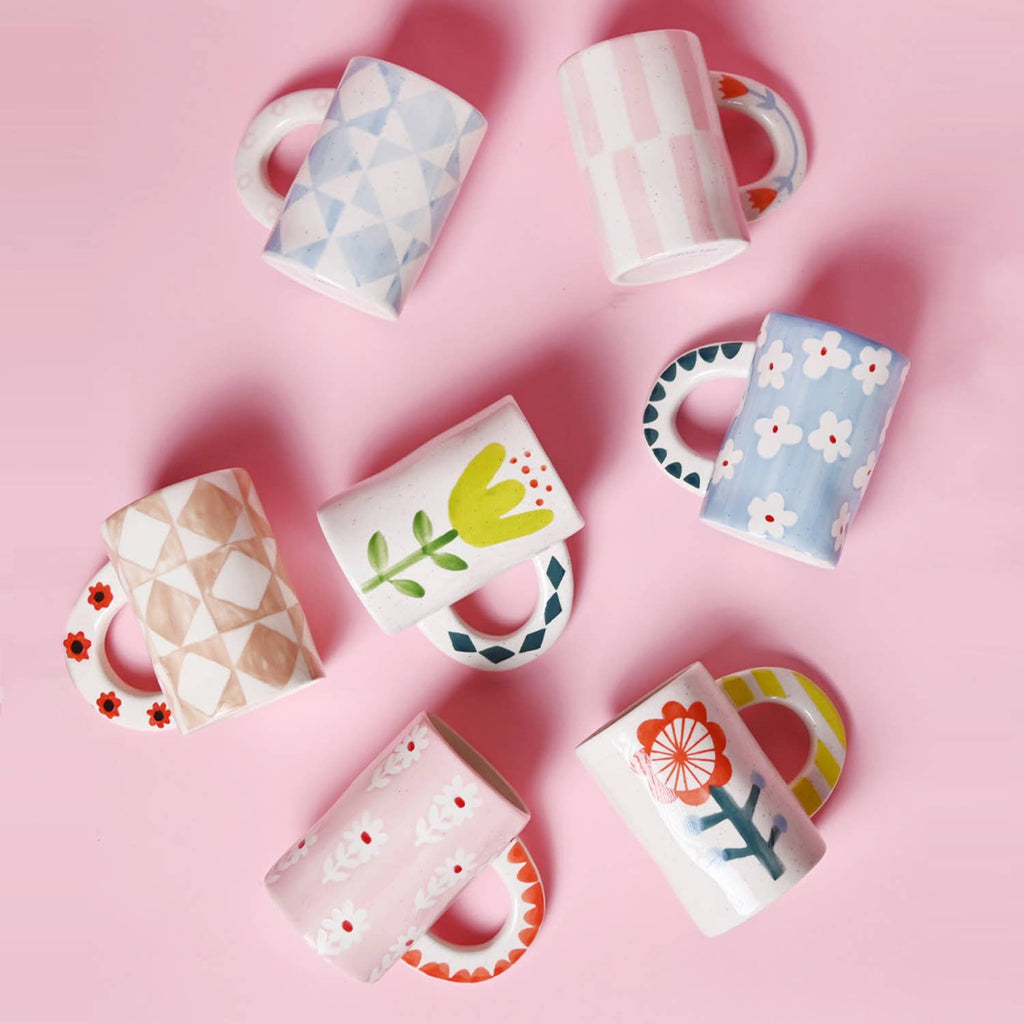 Ceramic Coffee Mug-Handmade Coffee Cups-Tea Drinking Cups