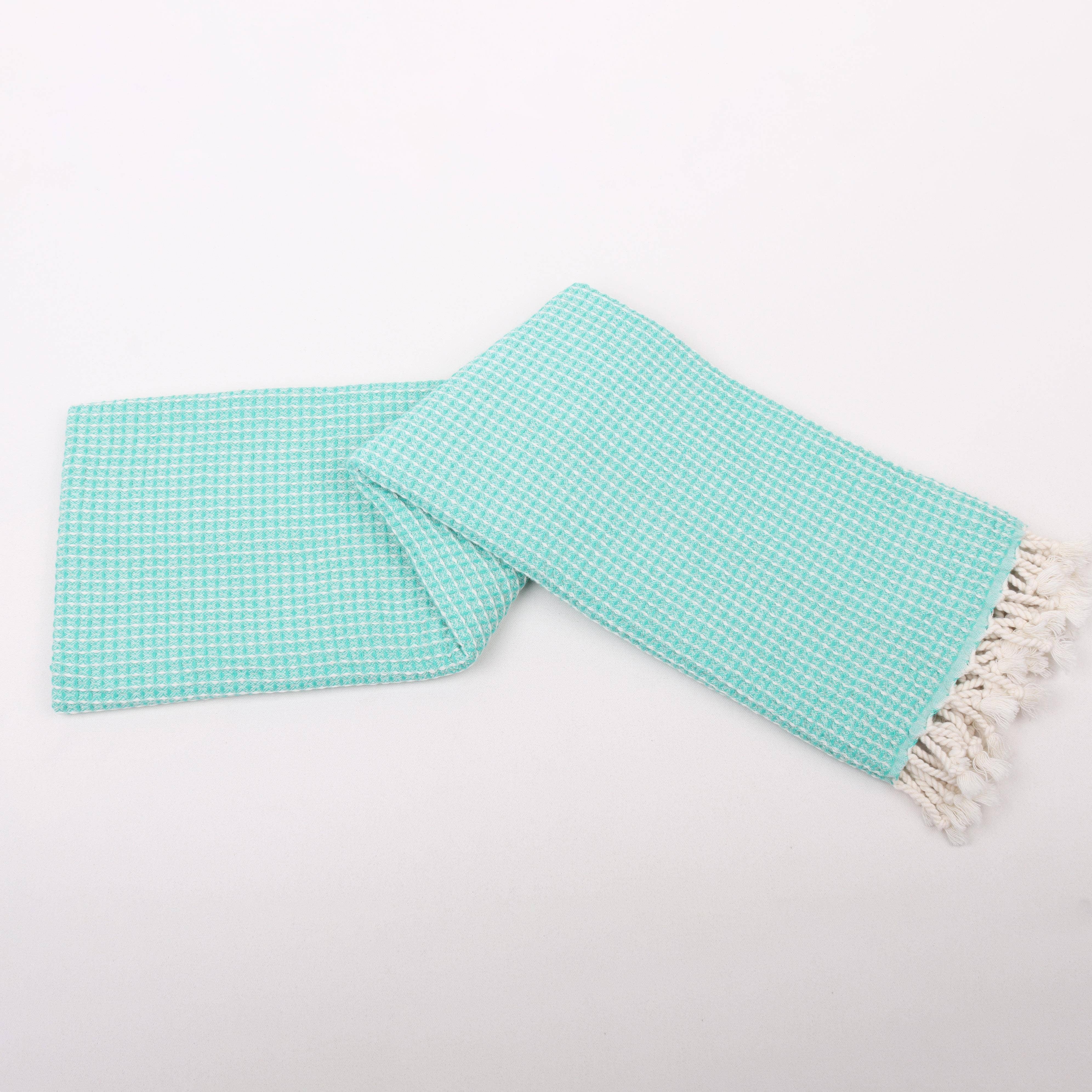Waffle Weave Turkish Towels – Soft & Quick-Dry Cotton