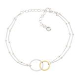 'Pagosa' Bracelet in Gold-Plated Silver