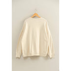 Oversized Crew Neck Sweatshirt